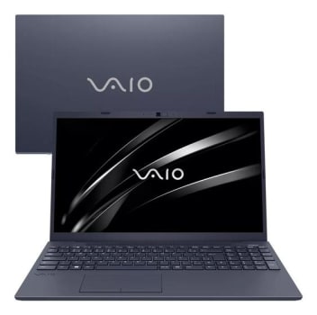 Notebook Vaio Fe15 Amd Ryzen 5-5500u Linux 8GB 256gb 15,6” Cinza