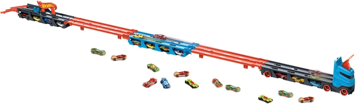 Brinquedo Hot Wheels City Guincho Pista de Carrinho com 3 Carrinhos