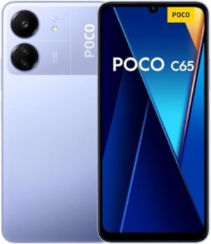 Smartphone POCO C65, 8 GB+256GB bateria de 5.000 mAh, tela HD+ de 6,74 polegadas, roxo