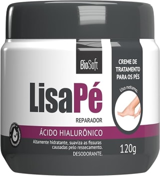 BIO SOFT Creme Lisa Pé Ácido Hialurônico - Hid Profunda