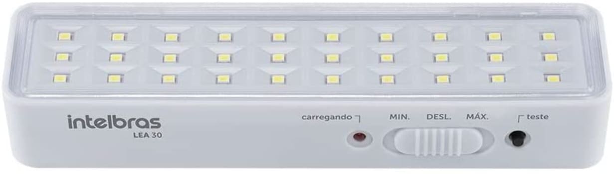 Luminaria De Emergencia Autonoma LED 30, Intelbras, Branco