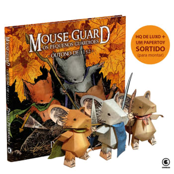 HQ Mouse Guard – Os Pequenos Guardiões: Outono de 1152 (Capa Dura) - David Petersen