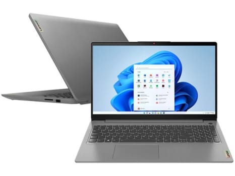 Notebook Lenovo Ideapad 3i Intel Celeron 4GB 128GB - SSD 15,6” Windows 11 + Microsoft 365 82BU0008BR - Magazine Ofertaesperta