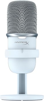 HyperX, 519T2AA, SoloCast USB WHT Microphone, Branco