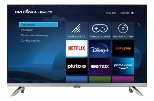 Smart Tv 32 Britania Btv32g7pr2csblh Led Dolby Audio