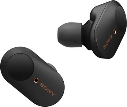 Fones de Ouvido Bluetooth Sem Fio Sony WF-1000XM3SMUC com Cancelamento de Ruído (Noise Cancelling), com controle de voz via Alexa, Preto