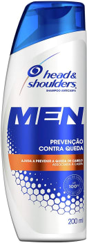 2 Unidades de Shampoo Head & Shoulders Cuidados com a Raiz Men Prevenção contra Queda 200ml Cada