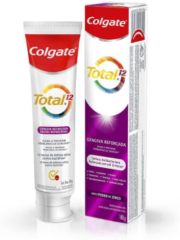 3 Unidades - Creme Dental Colgate Total 12 Professional Gengiva reforçada 140g