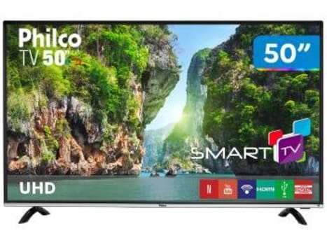 Smart TV 4K LED 50” Philco PTV50F60SN Wi-Fi - 3 HDMI 1 USB - Magazine Ofertaesperta