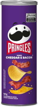 3 Unidades — Salgadinho Batata Frita Pringles® Cheddar e Bacon 105g