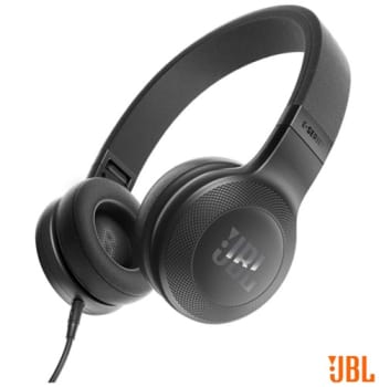 Fone de Ouvido JBL Headphone Preto - JBLE35BLK - JBLE35PTO