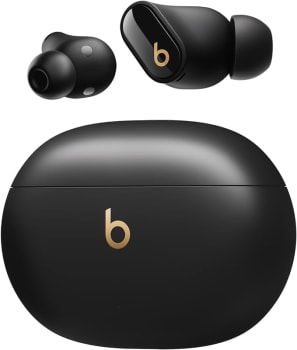 Beats Studio Buds + (2023) – O autêntico fone de ouvido sem fio com cancelamento de ruído, compatibilidade com Apple e Android aprimorada, microfone embutido – Preto e Dourado