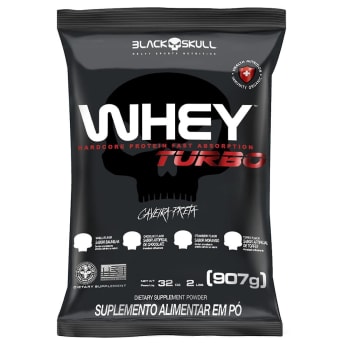 Whey Protein Black Skull Turbo Refil Almofada - 907g