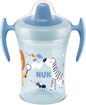 Copo Trainer Evolution Bico TPE 230 ml Boy - NUK, Azul