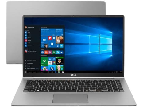 Notebook LG Gram 15Z980-G.BH72P1 Intel Core i7 8GB - SSD 256GB LED 15,6” Full HD Windows 10 - Magazine Ofertaesperta