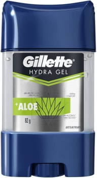  Desodorante Gel Antitranspirante Gillette Hydra Gel Aloe 82g 