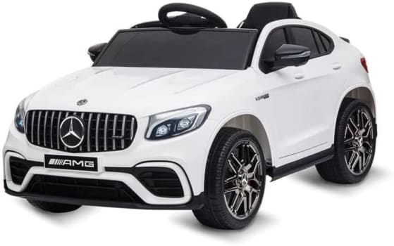 Veículo Elétrico Infantil Mercedes GLC R/C Eletrico 12V - Bandeirante (Branco)