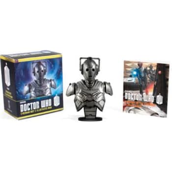 Livro - Doctor Who: Cyberman Bust and Illustrated Book