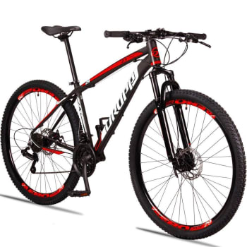 Bicicleta Dropp Z3 Aro 29 Câmbios Shimano Preto+vermelho