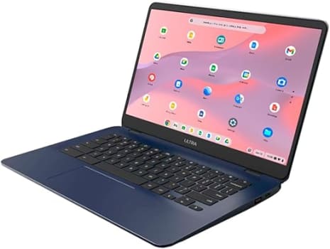 Chromebook Clamshell, Chrome OS, 14 Pol, 32GB/4GB RAM, Azul, Multi - PC918A