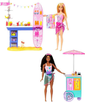 Barbie It Takes Two Conjunto de Brinquedo Calçadão da Praia