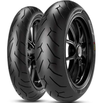 Par Pneu Cb 300 Ninja 300 150/60r17 + 110/70r17 Diablo Rosso II Pirelli