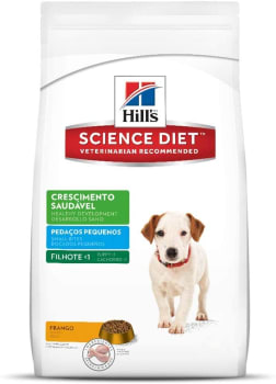 Ração Hill's Science Diet para Cães Filhotes - Pedaços Pequenos - 3kg