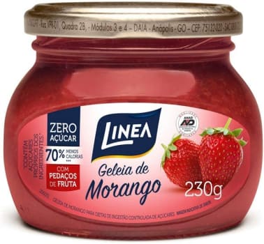 Geleia Diet de Morango Linea 230g