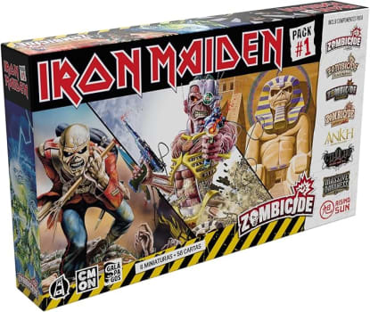 Galápagos, Iron Maiden Character Pack 1 (Expansão),1 a 6 jogadores, Cooperativo