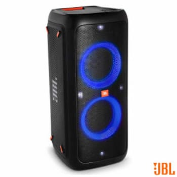 Caixa De Som Portátil Jbl Party Box 300 Bluetooth Led Usb 120 Wrms Bateria 18hrs - PartyBox