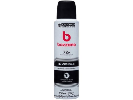 Desodorante Bozzano Thermo Control Invisible - Aerossol Antitranspirante Masculino 72 Horas 90g