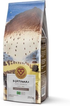 3 Corações Café Torrado e Moído Gourmet Portinari, Notas Florais, 250G