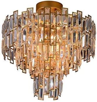 Lustre Pendente Startec Montaggio Dourado E14 Bivolt