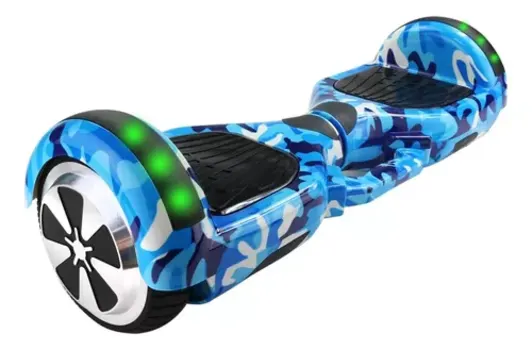 Hoverboard Overboard Skate Elétrico 6.5 Bluetooth Com LED (Disponível Em 10 Cores)