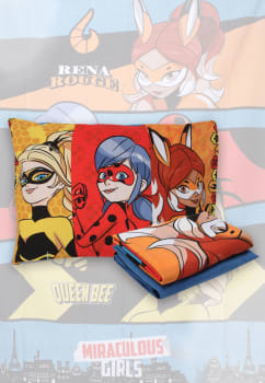 Jogo de Cama  3 Pçs Solteiro Lepper Ladybug Azul