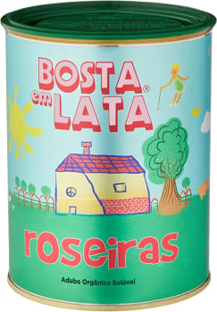 Fertilizante Orgânico Bosta em Lata Roseiras 400g