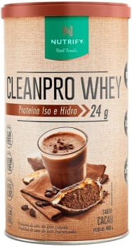 Cleanpro Whey 450g - Sabor Cacau Nutrify