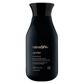 Nativa SPA Caviar Shampoo para Cabelos Reparados 300ml