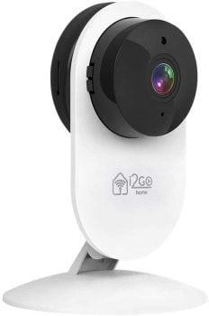 Câmera Inteligente Wi-Fi 180° FULL HD 1080p I2go (I2GO0) Home, I2GOTH738, Branco/Preto