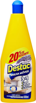 2 Unidades — Destac Lavanda - Brilha Móveis, 500mL