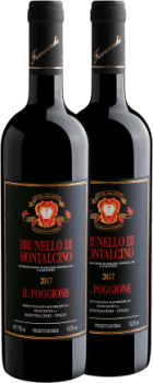 Kit 2 Il Poggione Brunello di Montalcino DOCG por R$449,90 cada Garrafa