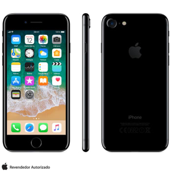 iPhone 7 Preto Brilhante com Tela de 4,7”, 4G, 128 GB e Câmera de 12 MP - MN962BR/A - AEMN962BRAPTO_PRD