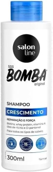 2 Unidades — Shampoo Salon Line SOS Bomba Vitamina 300ml