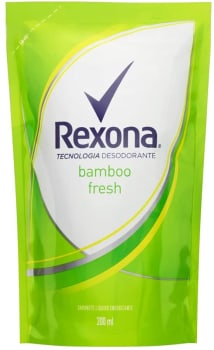 4 Unidades - Sabonete Líquido Rexona Bamboo Fresh 200ml