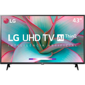 Smart TV LG 43" 43UN7300 Ultra HD 4K WiFi Bluetooth HDR Inteligência Artificial ThinQ AI Google Assistente Alexa IOT