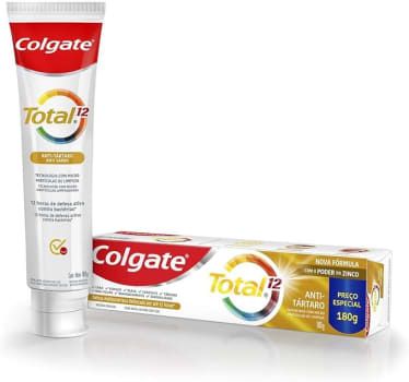 Colgate Creme Dental Total 12 Anti Tártaro 180G