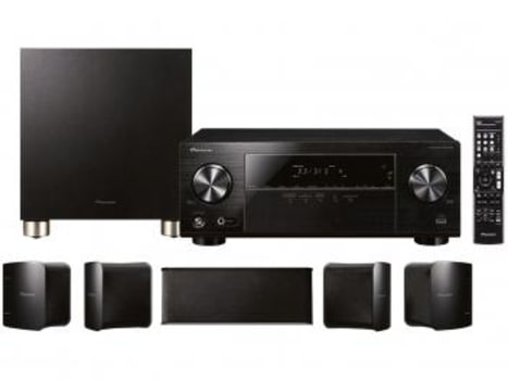 Home Theater Pioneer Blu-ray 4K 3D - 5.1 Canais 4 HDMI Bluetooth 1 USB HTP-074