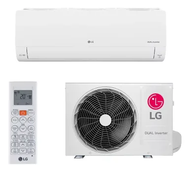 Ar Condicionado Split Hi Wall Inverter LG Voice R-32 12000 BTU/h Frio - S3NQ12JA31K.EB2GAM1