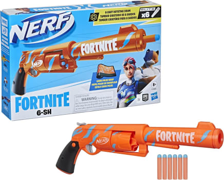 NERF, Lançador Fortnite, Laranja e Preto