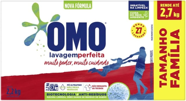 Sabão em Pó Lavagem Perfeita 2,2kg - Omo